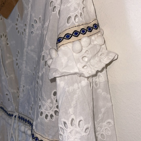 🌹NWT: KYE MI EYELET MAY FLOWERS CARDIGAN - Picture 3 of 9